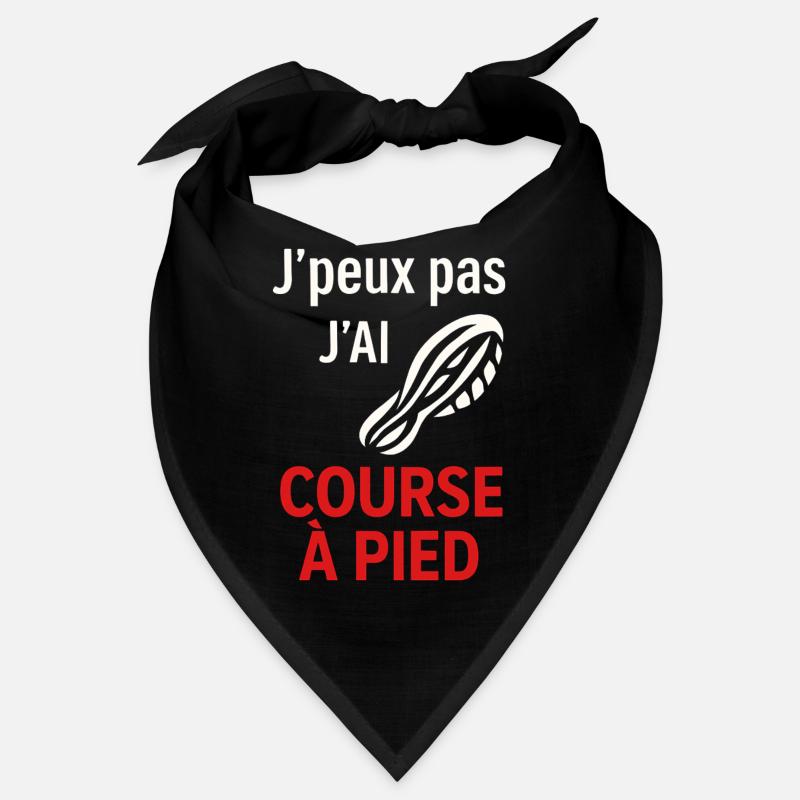 J'ai Course à Pied Pas le Temps Bandana