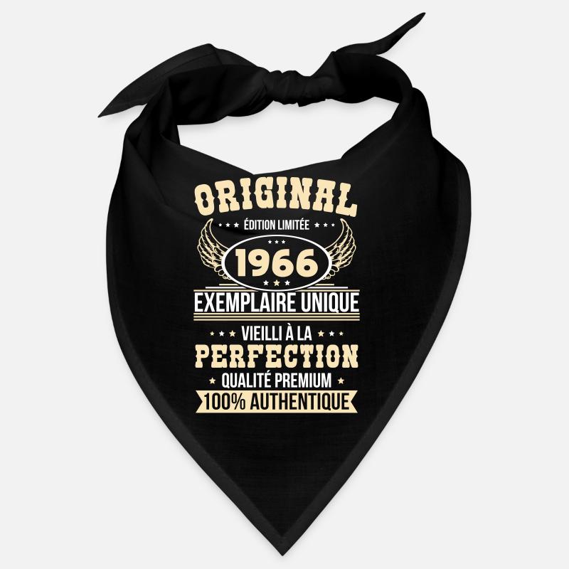 1966 – Einzigartiges Beispiel – Premiumqualität Bandana