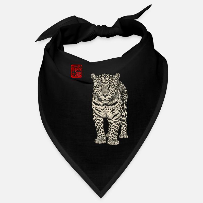 Léopard asiatique Bandana