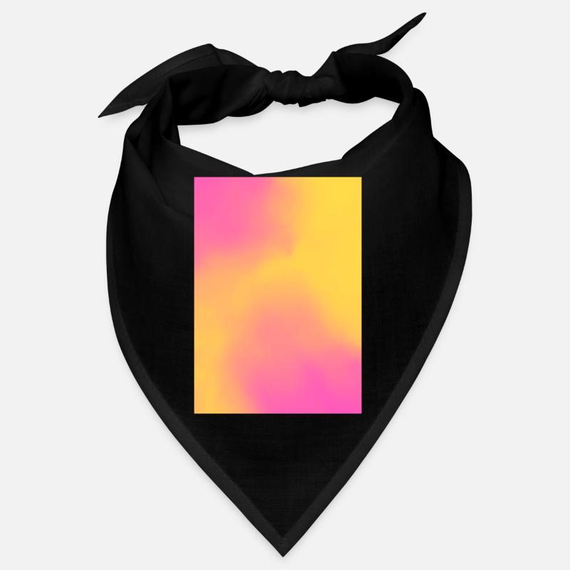 Gradient - yellow pink customizable Bandana