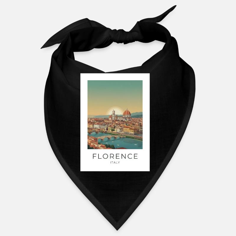 Dusk over Florence Cathedral Bandana