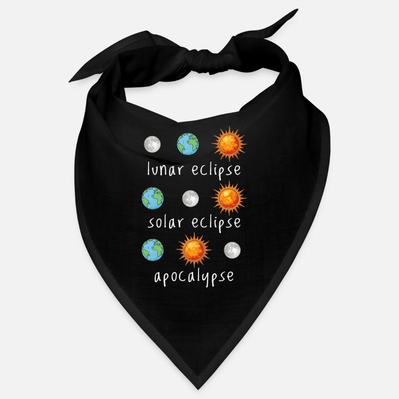 Lunar Eclipse Solar Eclipse Apocalypse Humor Bandana