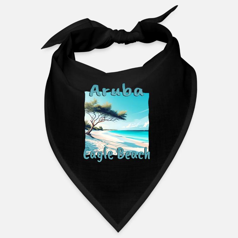 Aruba Urlaub Eagle Beach Design Bandana
