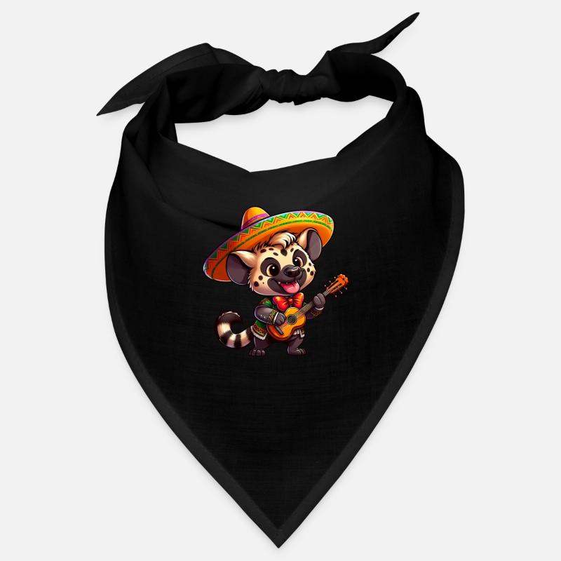 Cinco de Mayo Hyäne Giraffe Mariachi Bandana