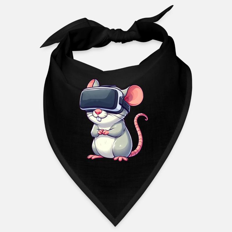 VR-Gaming Ratte und Maus Bandana