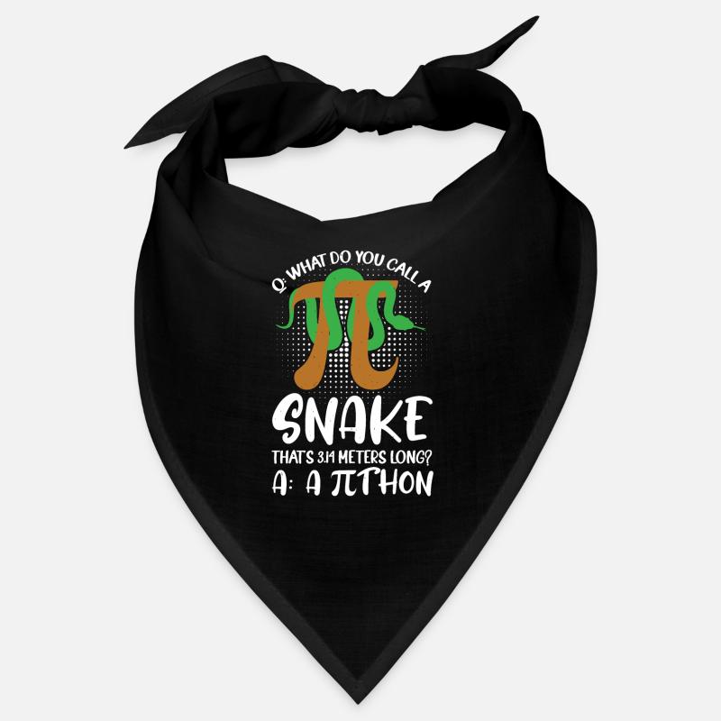 Mathematician Math Teacher Pi-Tag Snake Bandana