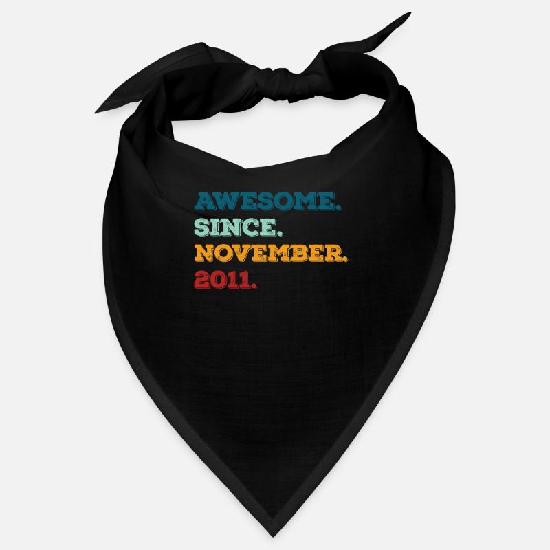 Anniversaire Novembre 2011 Né Année de naissance Bandana