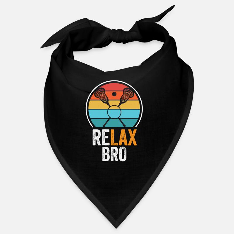 Les joueurs de crosse jouent à la crosse Relax Lacrosse Bandana