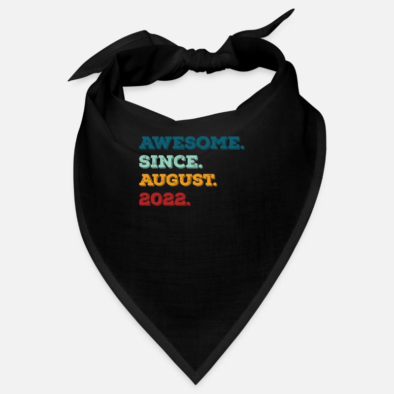 August 2022 - Geburtstag im August Bandana