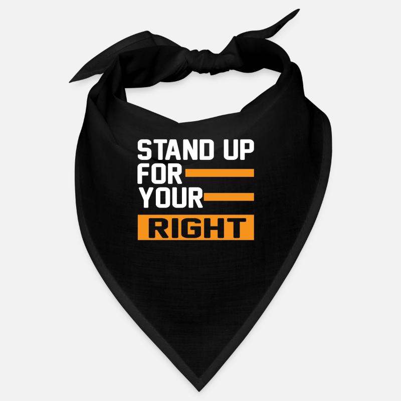 Human Rights Politics Freedom Demonstrating Bandana