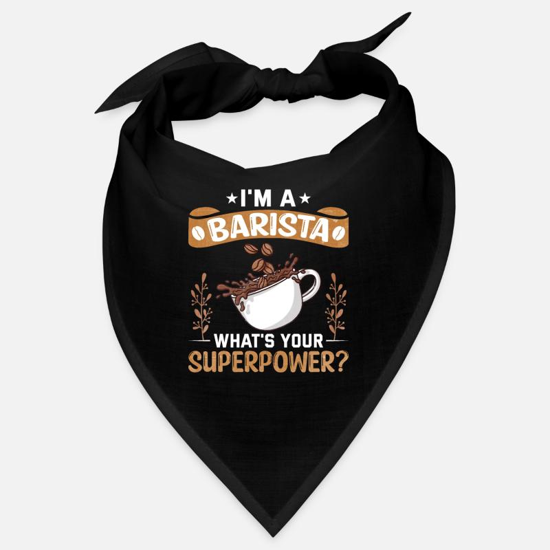 Proud Barista Profession Coffee Catering Espresso Bandana