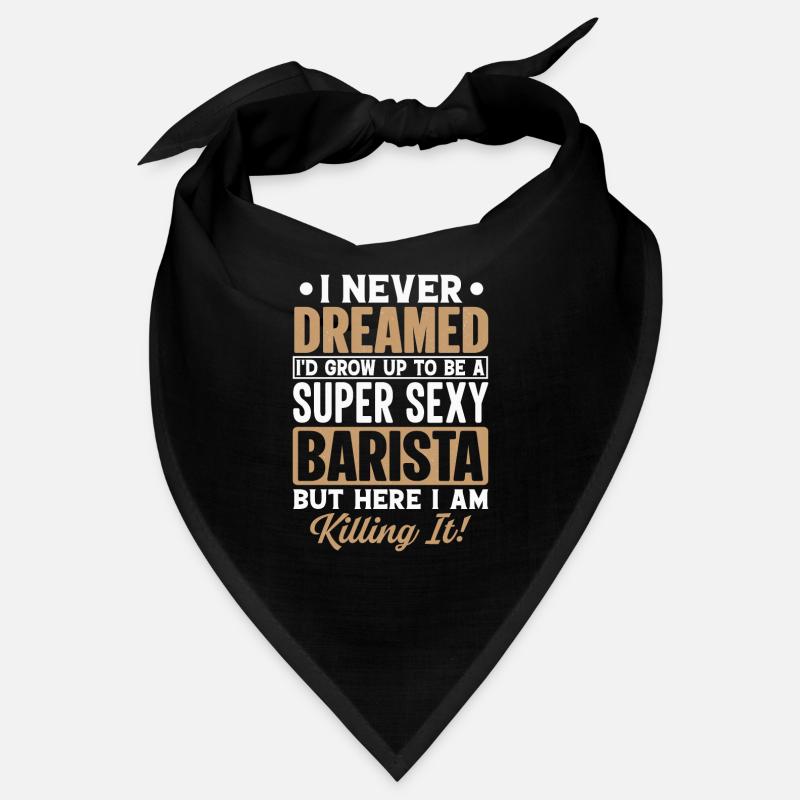Proud Barista Profession Coffee Catering Espresso Bandana