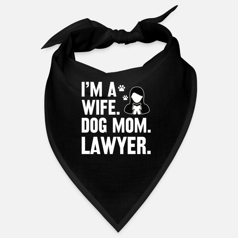 Femme Propriétaire de chien Avocat Avocat Bandana