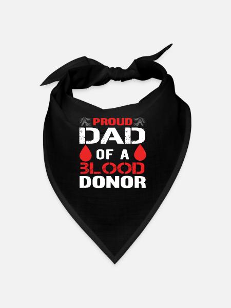 Don de sang Don de sang Don de sang Père Fils - Bandana - noir