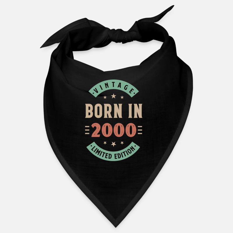 2000 - Baujahr 2000 - Jahrgang 2000 Bandana