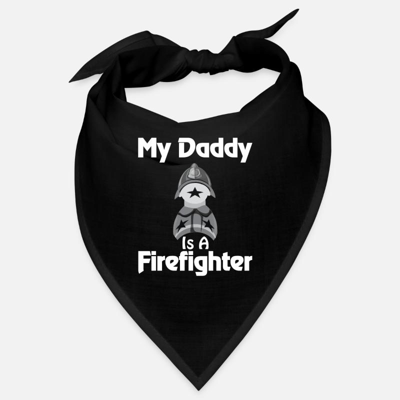 Pompier Père Papa Héros de la caserne de pompiers Bandana