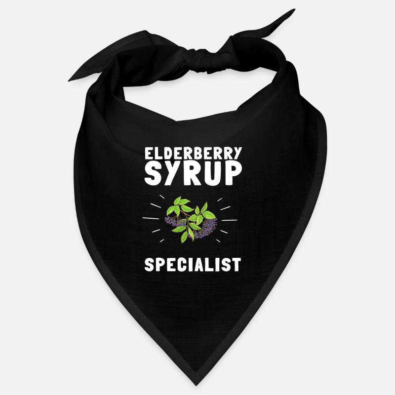 Sirop de sureau Boisson Flu Sambucus Homéopathe Bandana