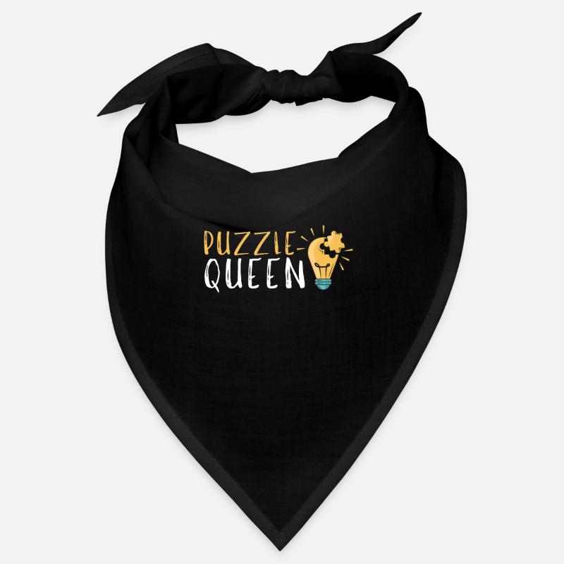 Puzzle Queen - Je passe devant mon heure de coucher Bandana