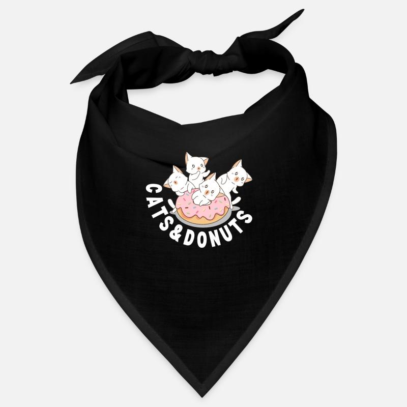 Cat Unicorn Donut Bandana