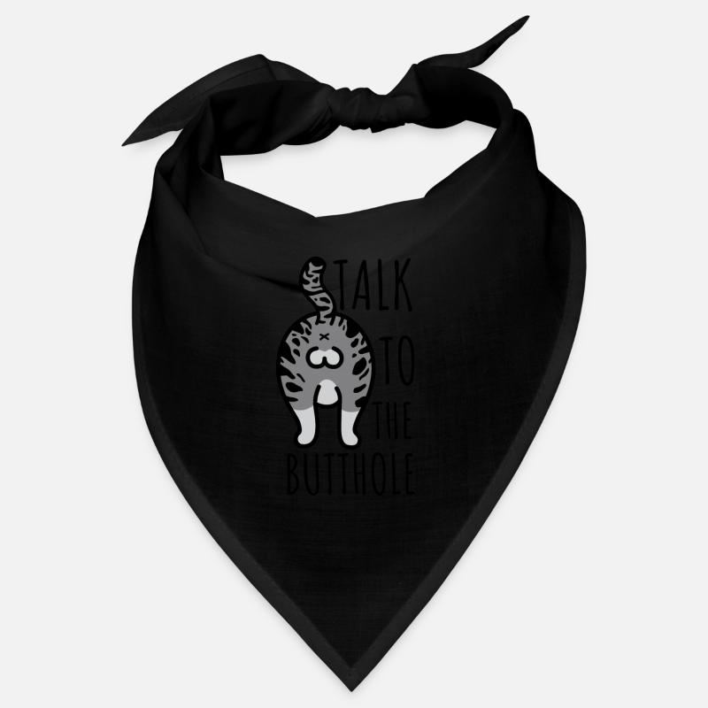 Cat Butthole Bandana