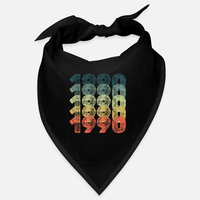 Année 1990 Bandana