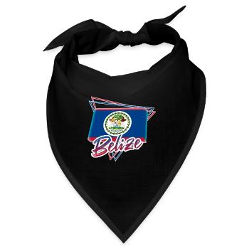Belize - Bandana - Schwarz - Vorne