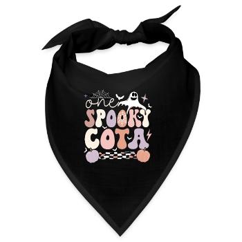 Certified Occupational Therapy Assistant Halloween - Bandana - Schwarz - Vorne