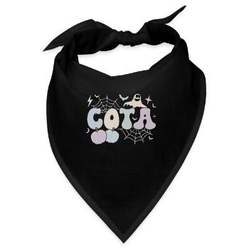 Certified Occupational Therapy Assistant Halloween - Bandana - Schwarz - Vorne