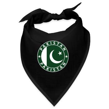 Pakistan - Bandana - Schwarz - Vorne