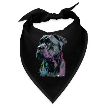 Cane Corso für einen Cane Corso Besitzer - Bandana - Schwarz - Vorne