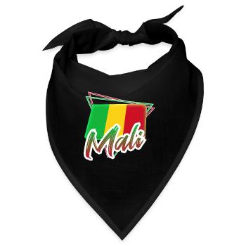 Mali - Bandana - Schwarz - Vorne