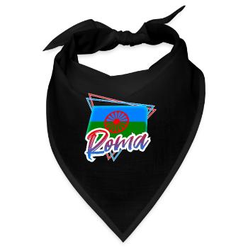 Roma - Bandana - Schwarz - Vorne