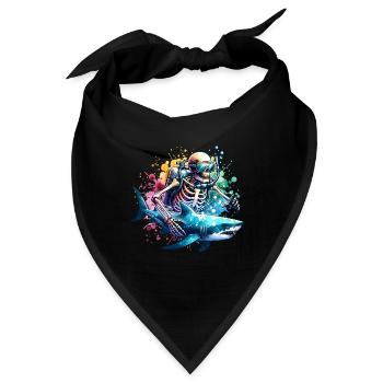 Tauchen Taucher - Bandana - Schwarz - Vorne