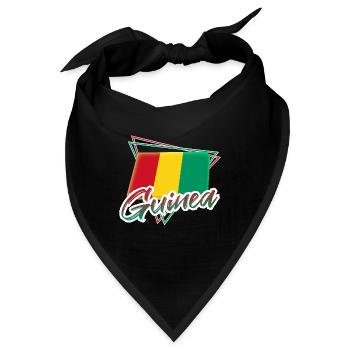 Guinea - Bandana - Schwarz - Vorne