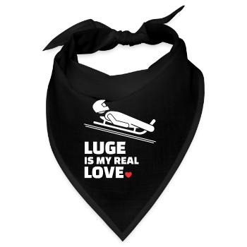Ich Liebe Clean - Bandana - Schwarz - Vorne