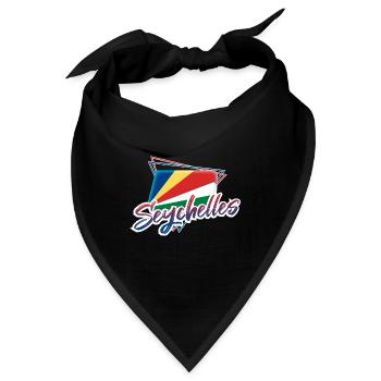 Seychellen - Bandana - Schwarz - Vorne