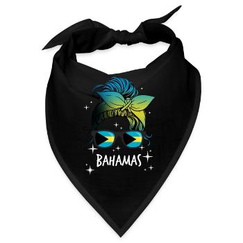 Bahamas - Bandana - Schwarz - Vorne