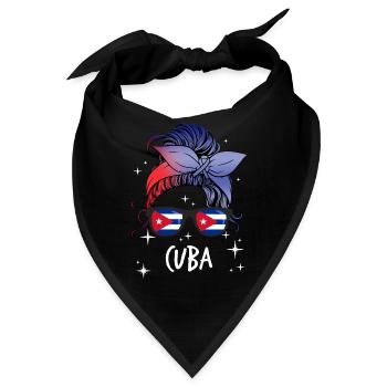 Kuba - Bandana - Schwarz - Vorne