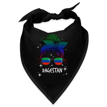 Dagestan - Bandana - Schwarz - Vorne