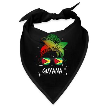 Guyana - Bandana - Schwarz - Vorne