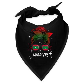 Malediven - Bandana - Schwarz - Vorne