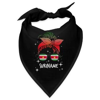Suriname - Bandana - Schwarz - Vorne