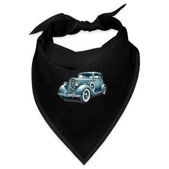 Oldtimer Oldtimer Illustration - Bandana - Schwarz - Vorne