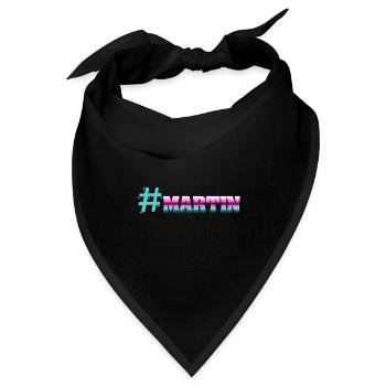 Martin - Bandana - Schwarz - Vorne