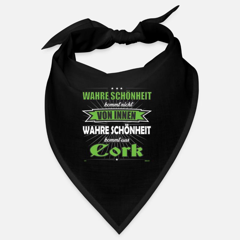 La vraie beauté vient de Cork Design Bandana