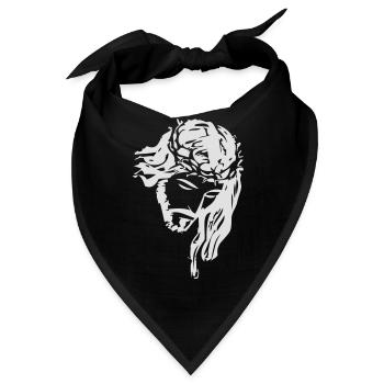 Jesus - Bandana - Schwarz - Vorne