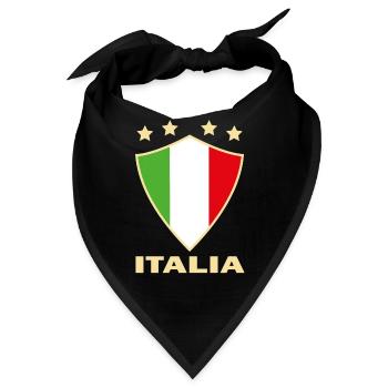 ITALIA 2 - Bandana - Schwarz - Vorne