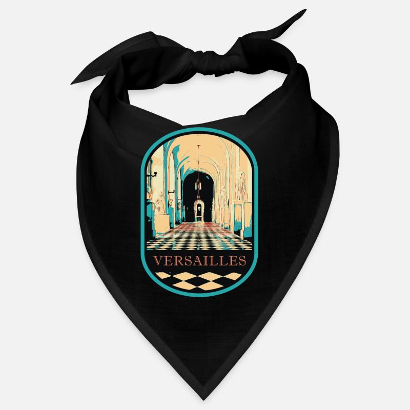 Intérieur somptueux du Château de Versailles Bandana