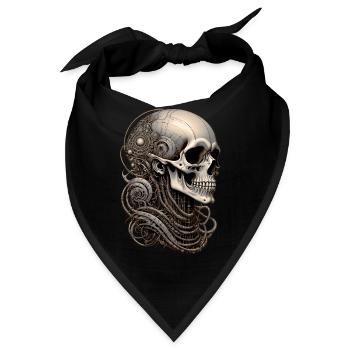 Skull - Bandana - Schwarz - Vorne