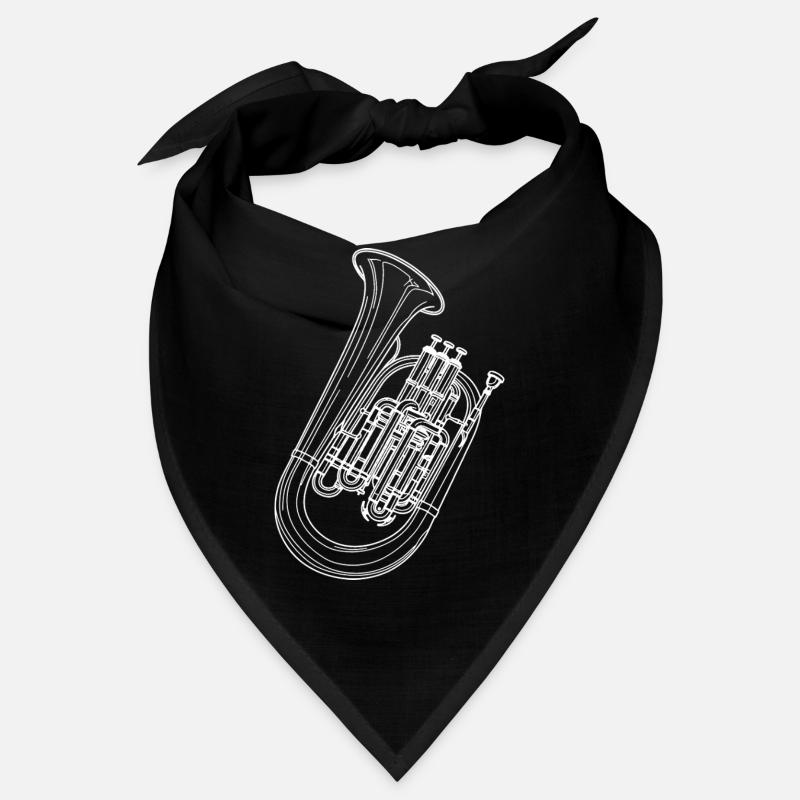 Tuba - Bandana - Schwarz